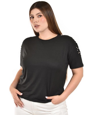 Blusa manga corta para mujer 1