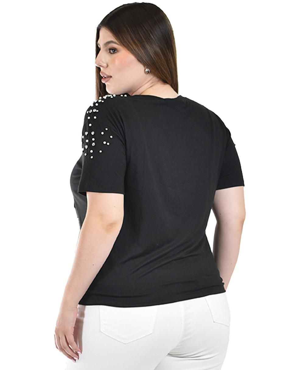 Blusa manga corta para mujer 8