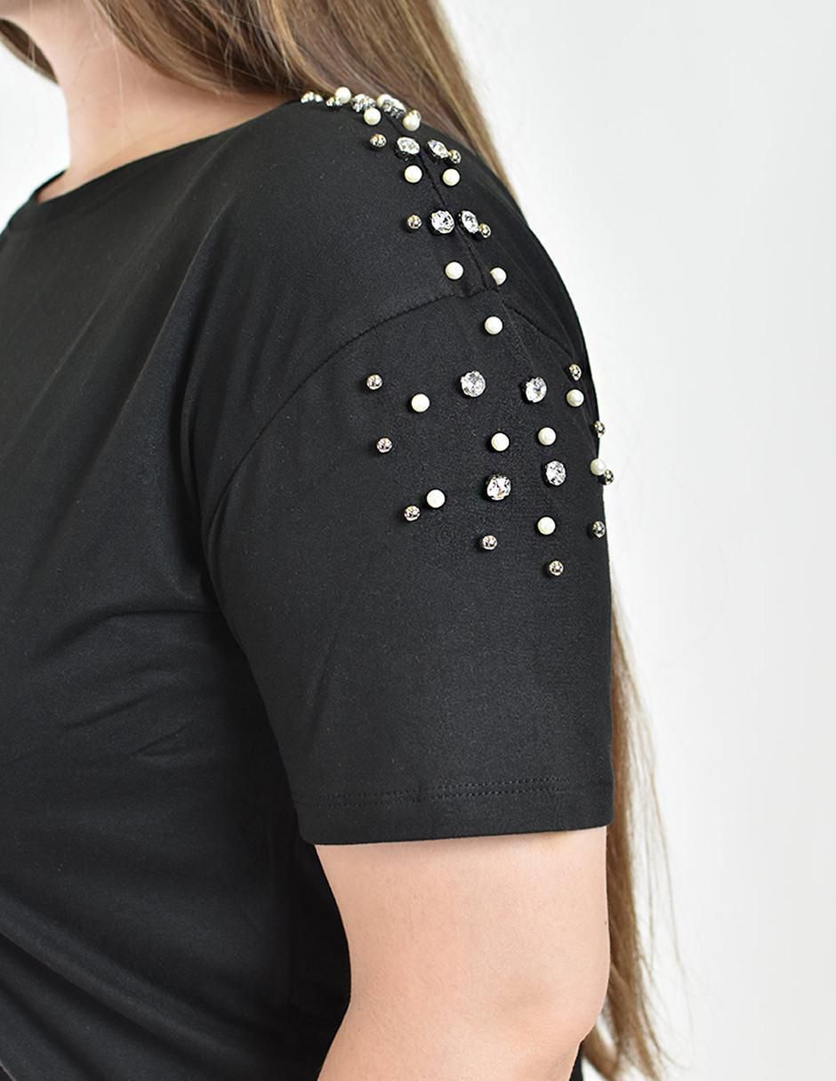 Blusa manga corta para mujer 9
