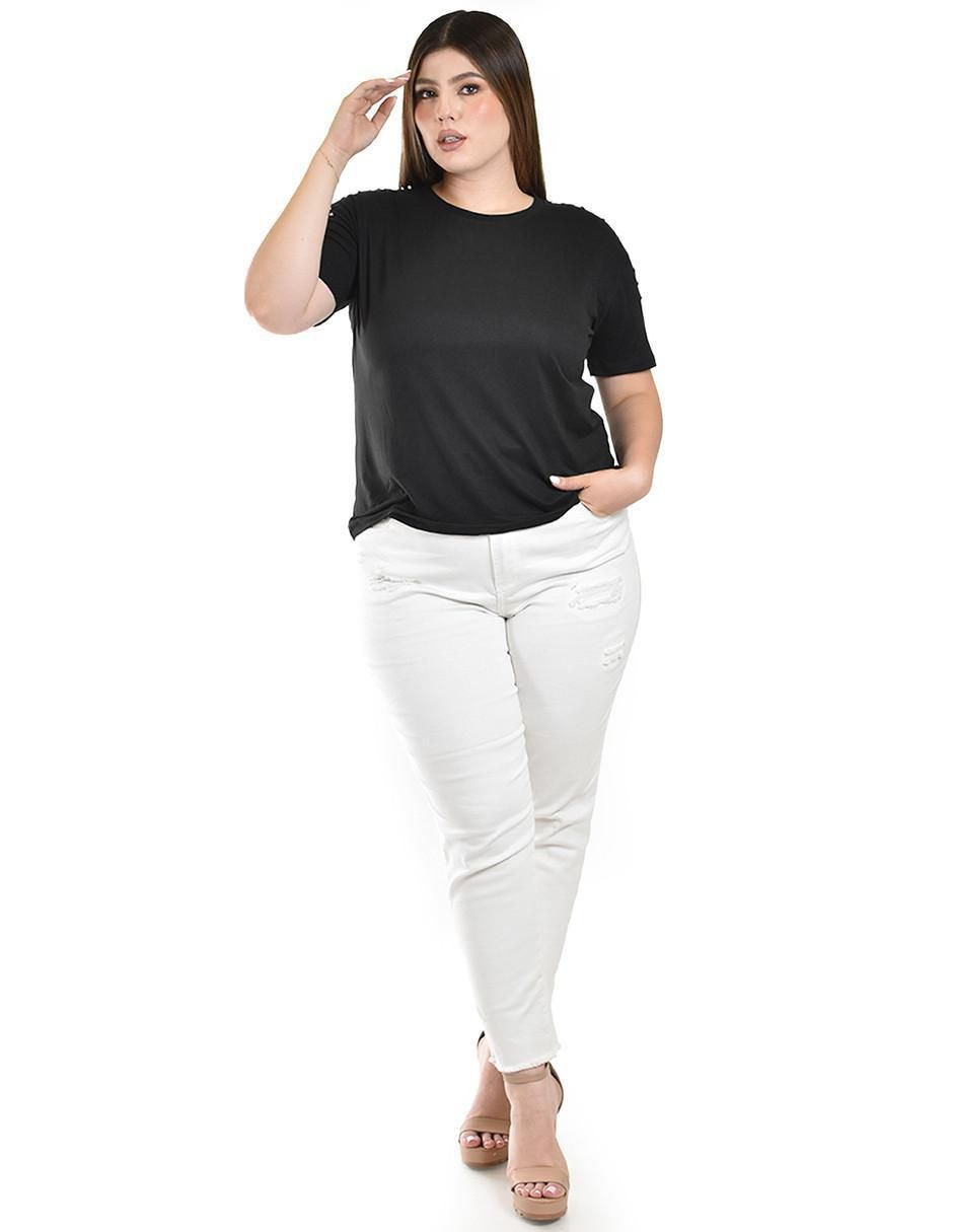 Blusa manga corta para mujer 10