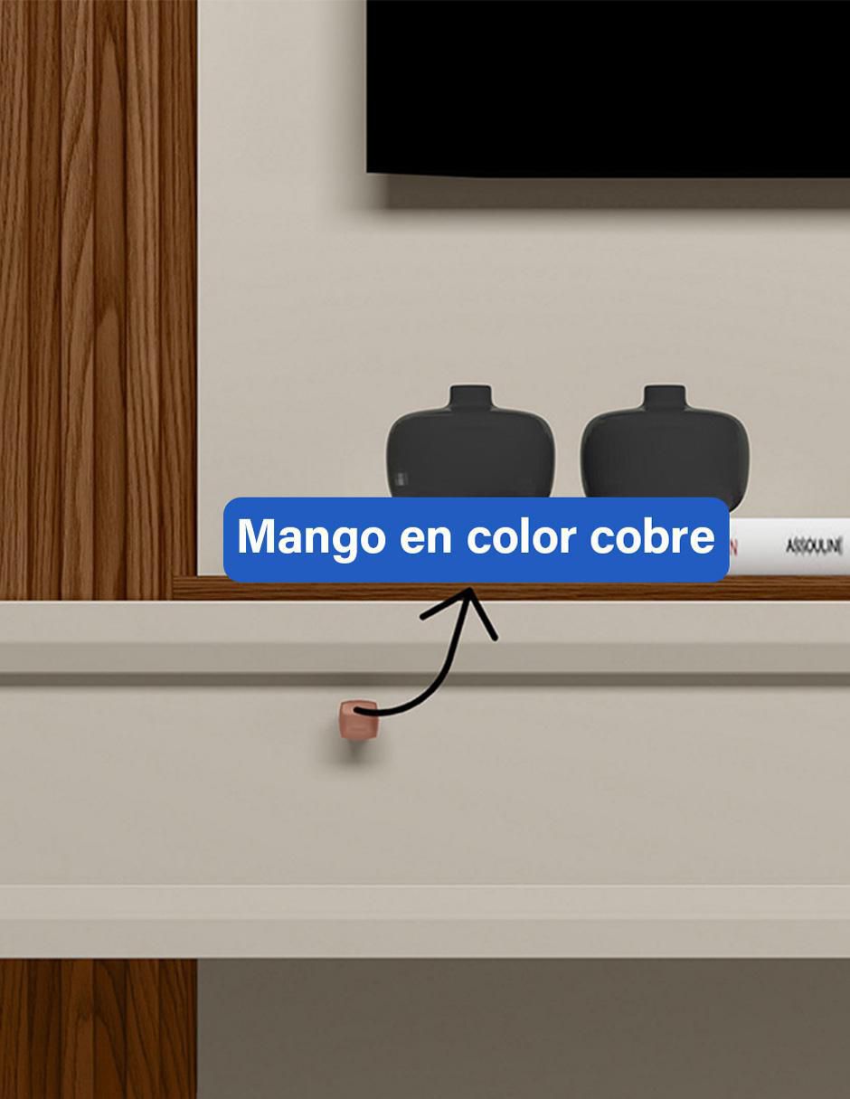 Mueble flotante para TV armable Alvorada de MDF 6