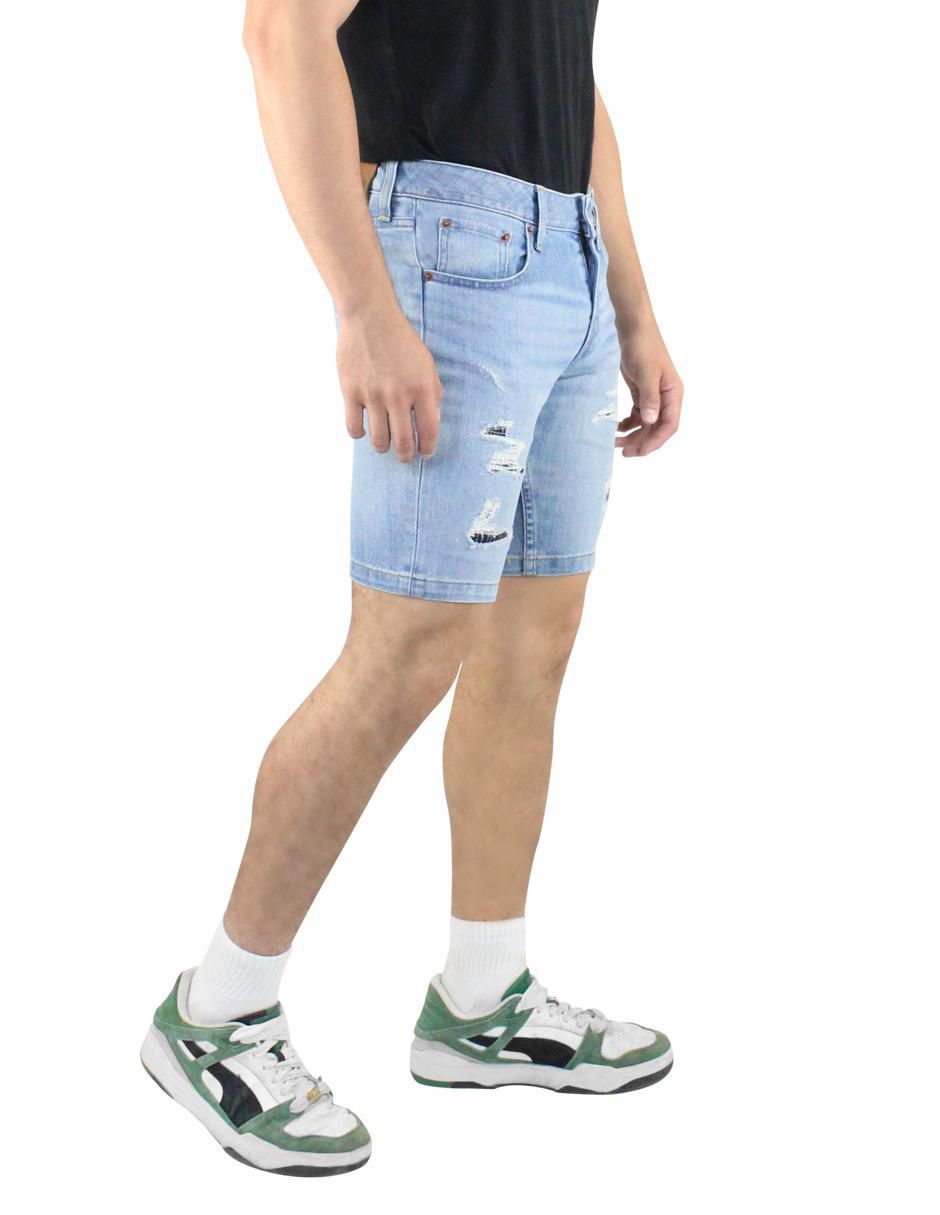 Bermuda de mezclilla para hombre 5