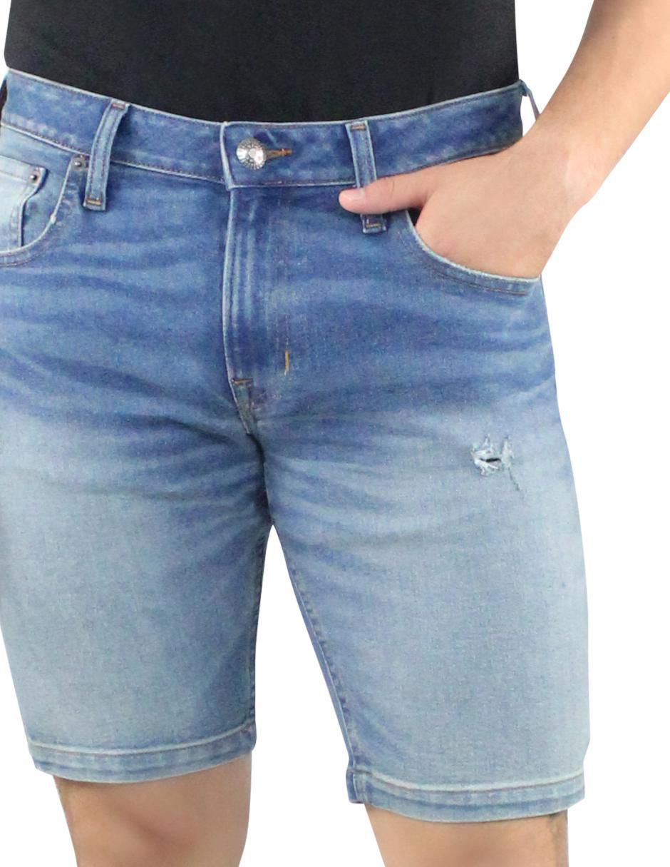 Bermuda de mezclilla para hombre 8