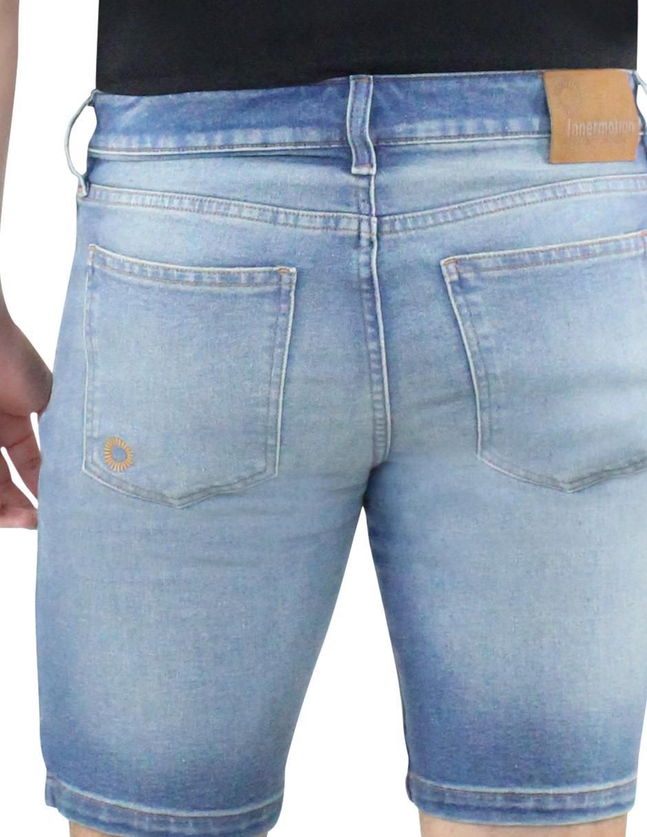 Bermuda de mezclilla para hombre 6