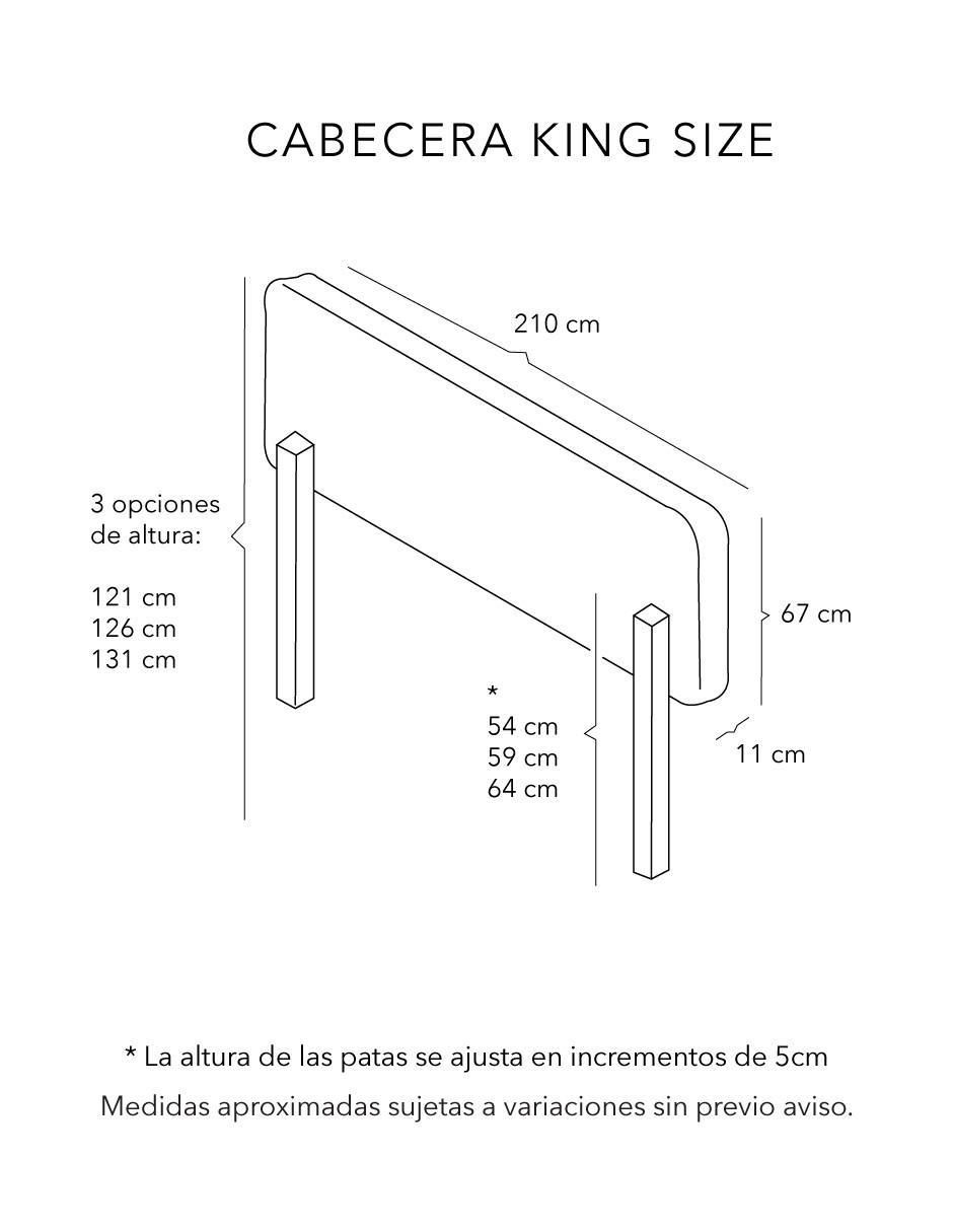 Cabecera armable Sigma de madera 6