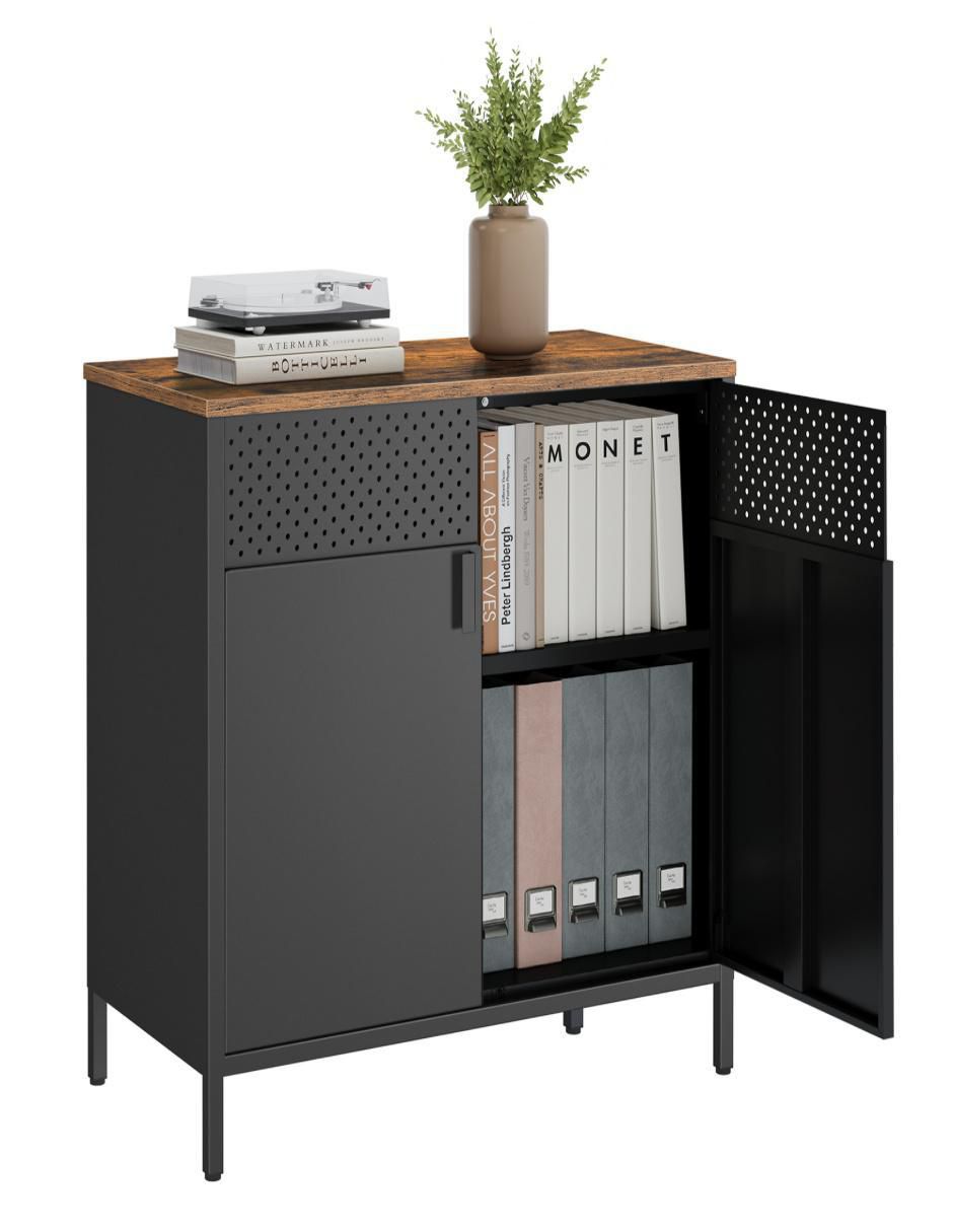 Gabinete armable Bravon de madera con metal
