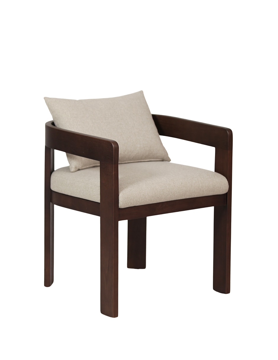 Silla con brazos Batiz de madera 5