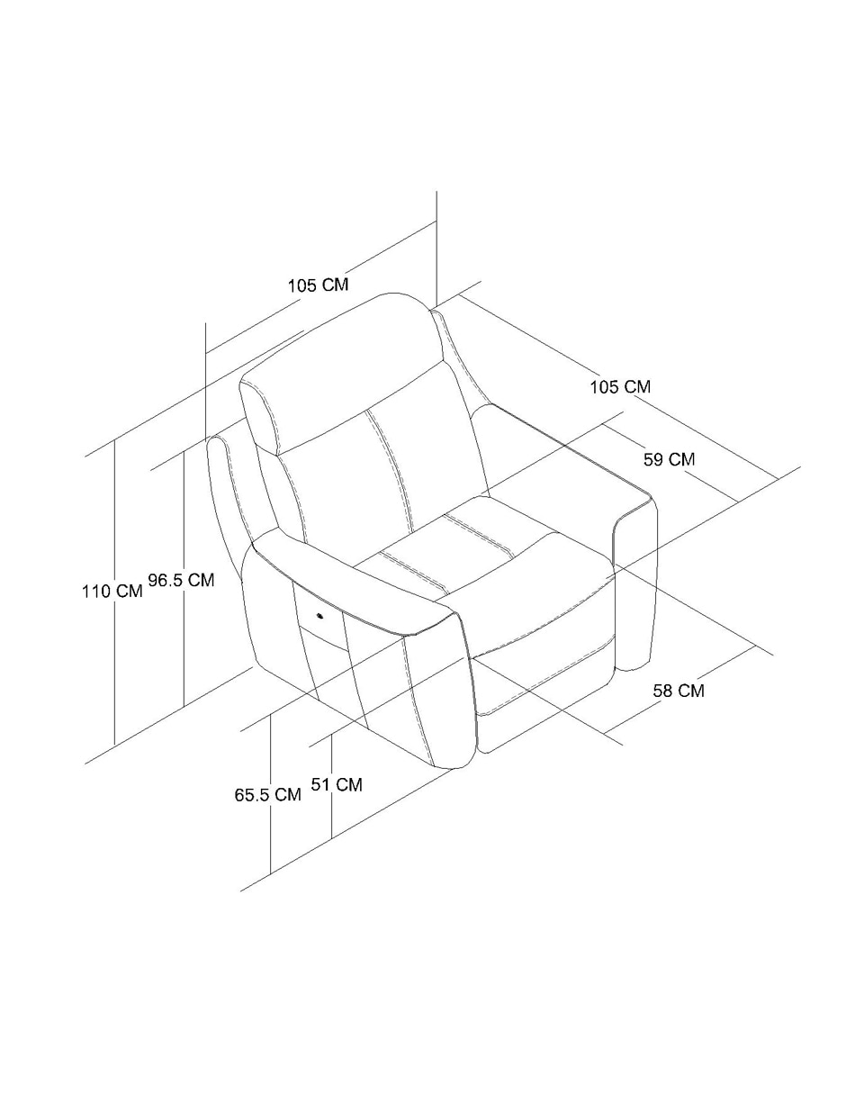 Reclinable Boss de piel 16