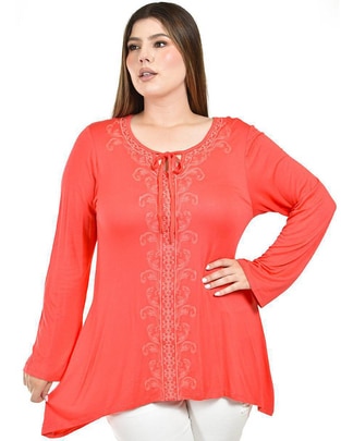 Blusa manga larga para mujer 1