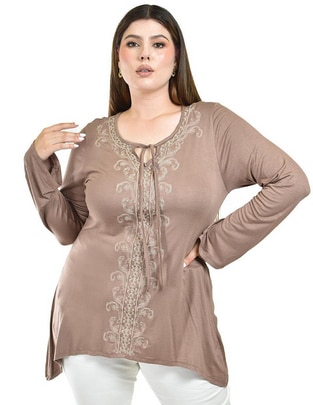 Blusa manga larga para mujer 1