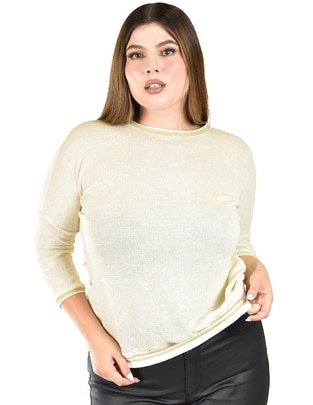 Blusa manga 3/4 para mujer 1