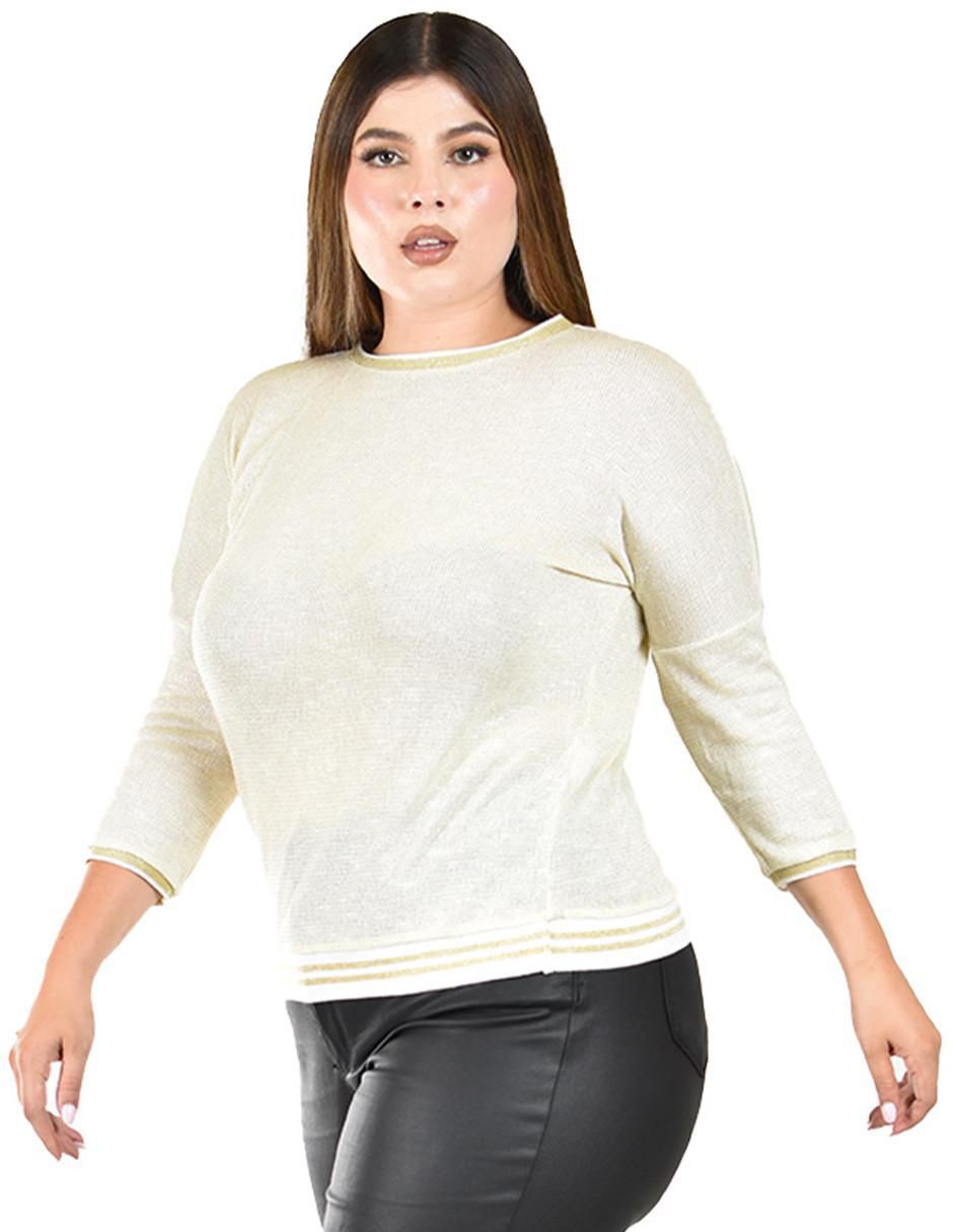 Blusa manga 3/4 para mujer 7