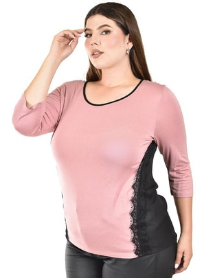 Blusa manga 3/4 para mujer 1