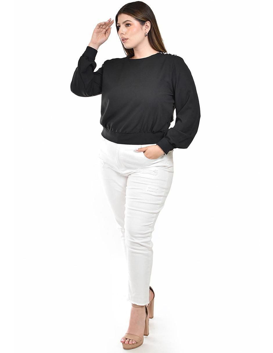 Blusa manga larga para mujer 10
