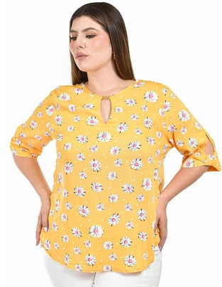 Blusa Roman Fashion manga 3/4 para mujer