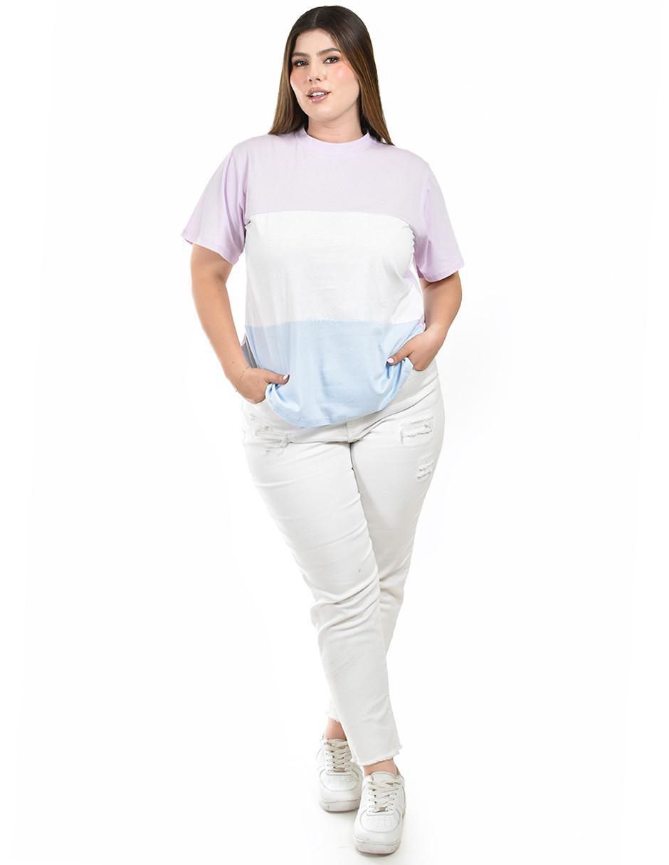 Blusa manga corta para mujer 8