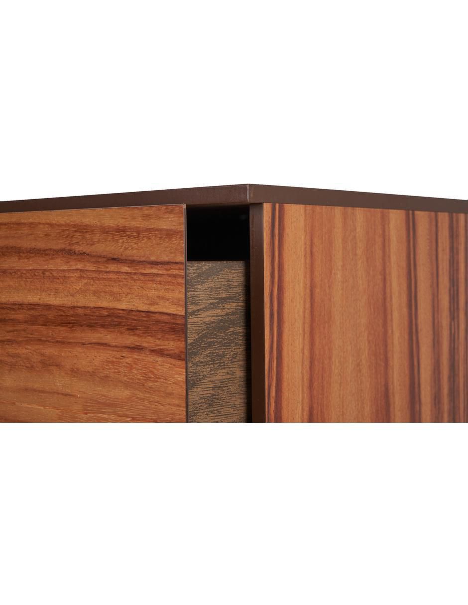 Set de buró amarella de chapa madera 5