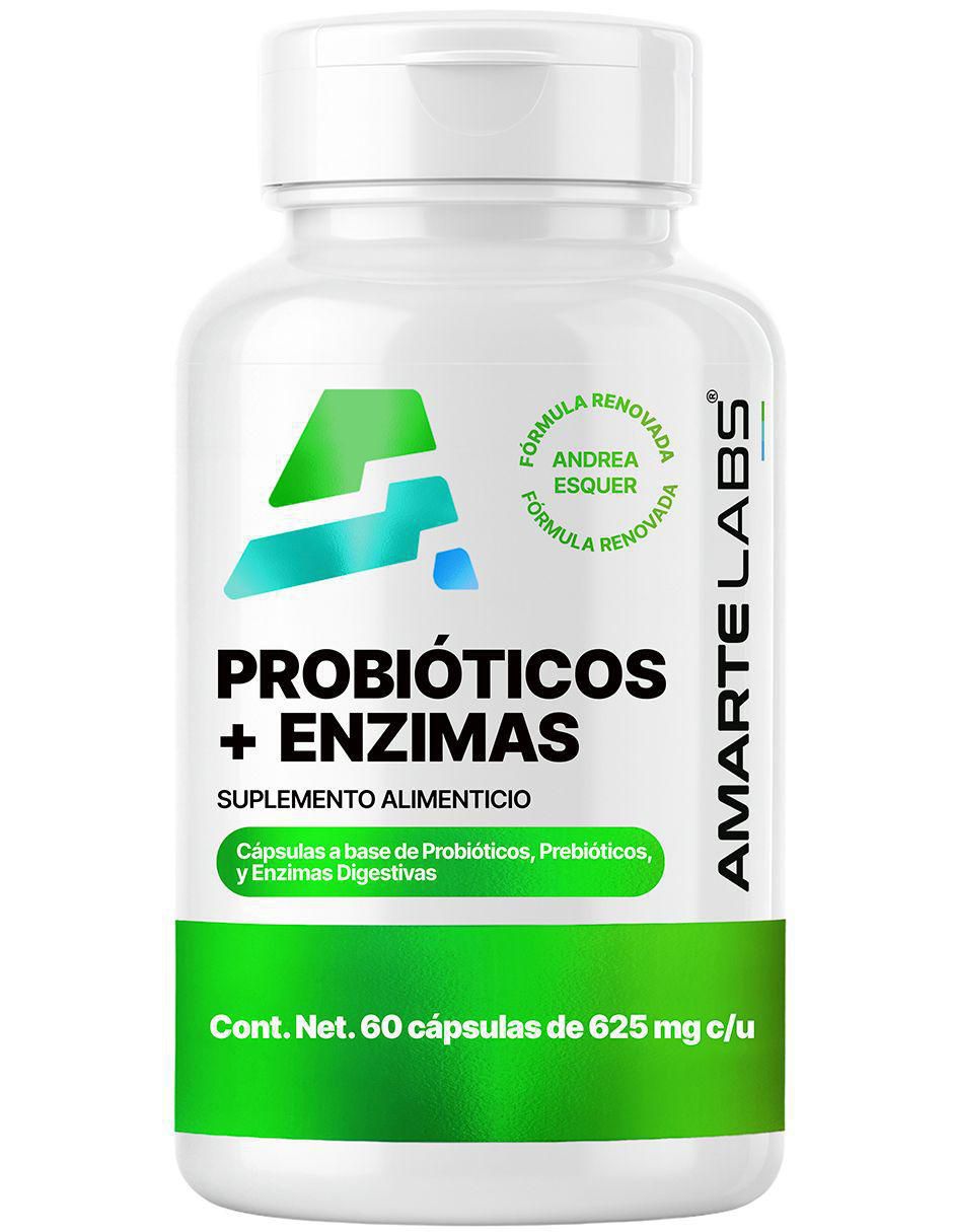 Probióticos + Enzimas de 60 cápsulas Probióticos + Enzimas de 60 cápsulas