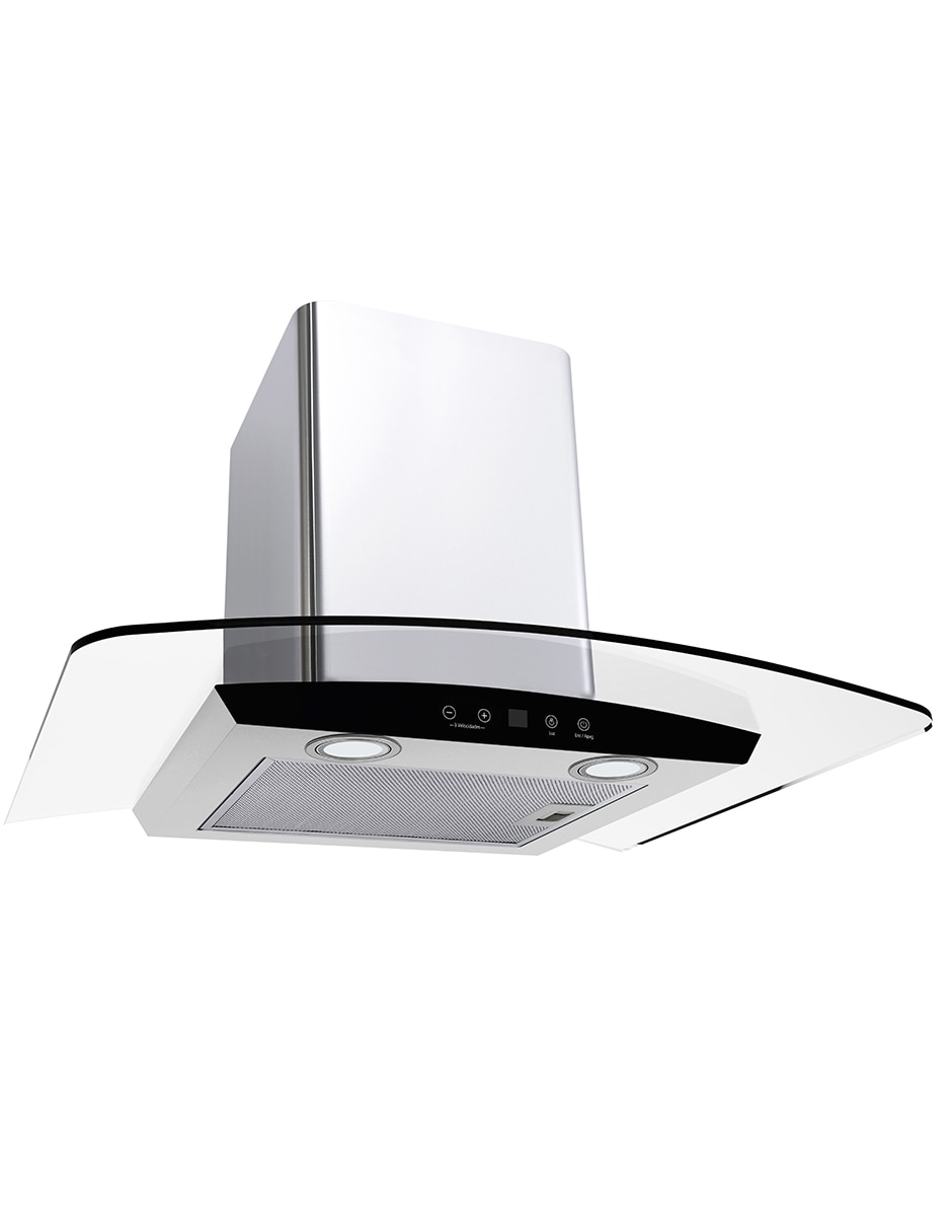 Campana de pared Mabe CM7618PIW de acero inoxidable