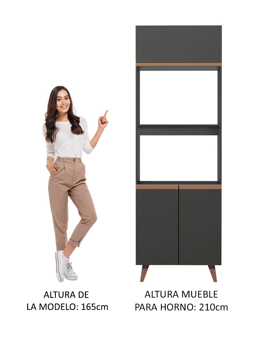 Alacena armable Madesa Reims MDP