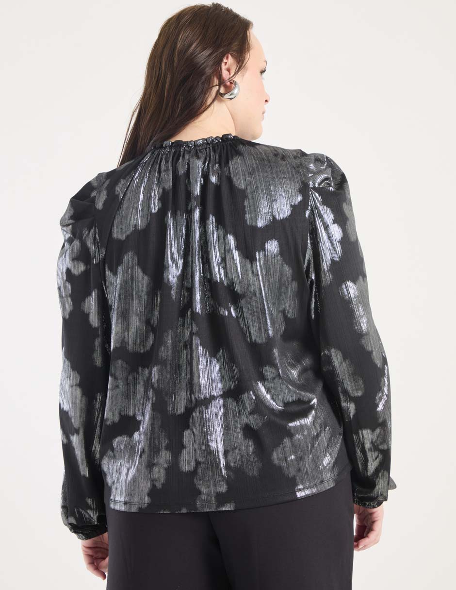 Blusa manga larga para mujer 5
