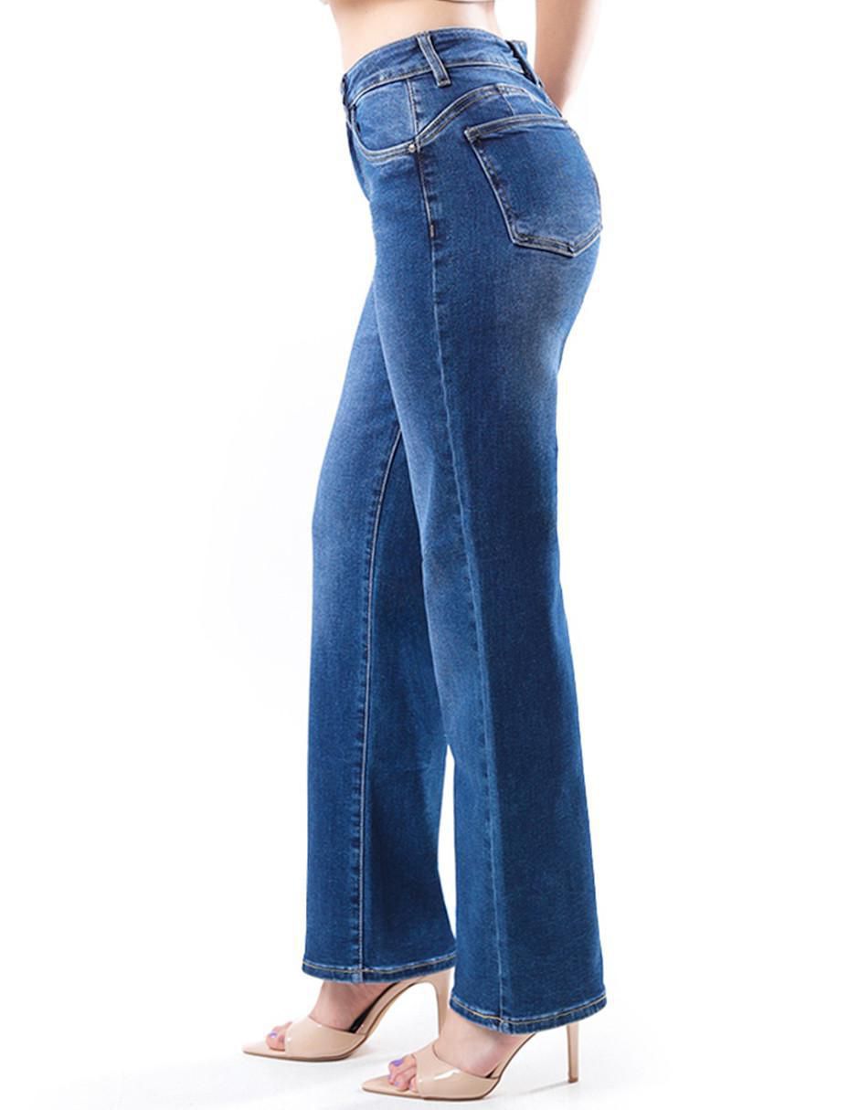 Jeans straight para mujer