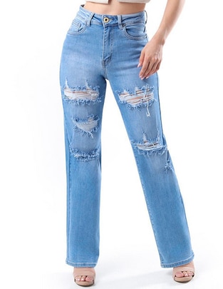 Jeans straight para mujer Jeans straight para mujer