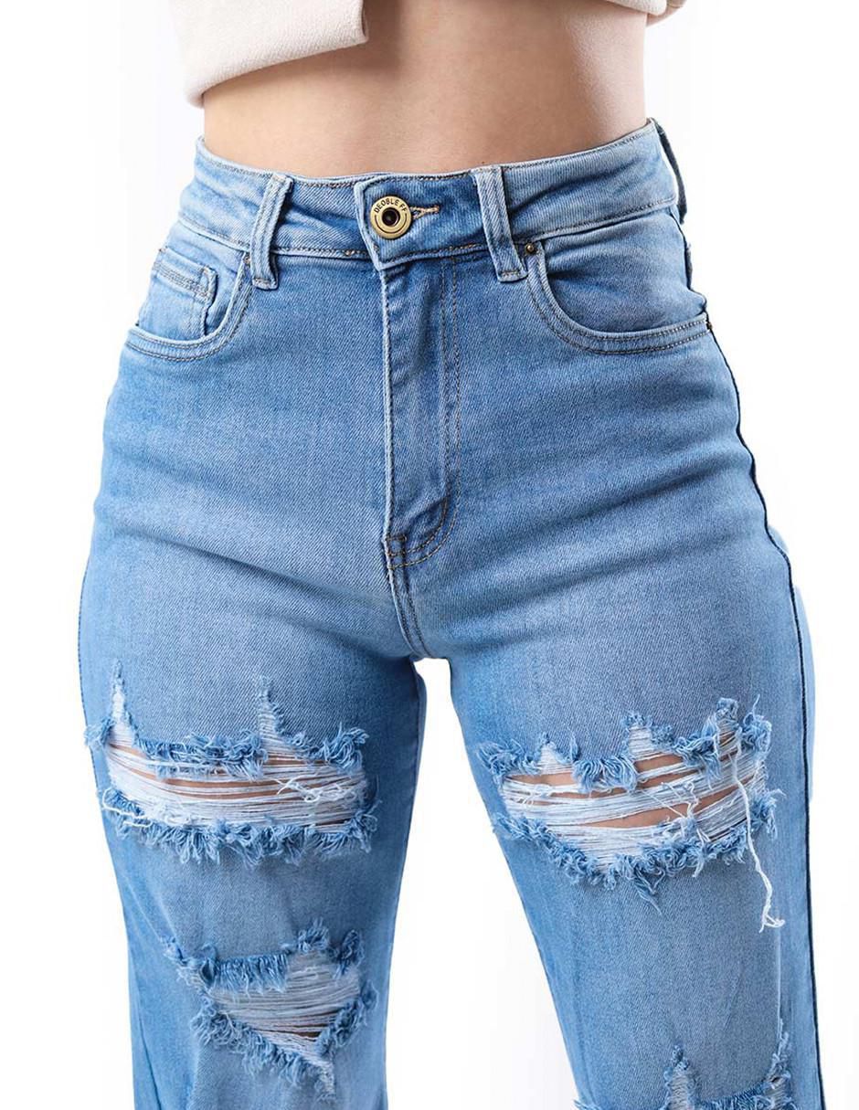 Jeans straight para mujer