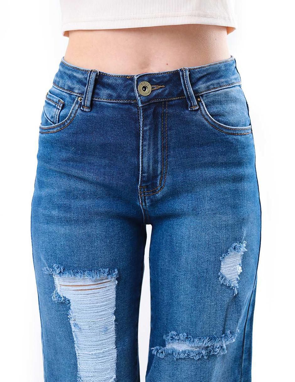 Jeans wide leg para mujer