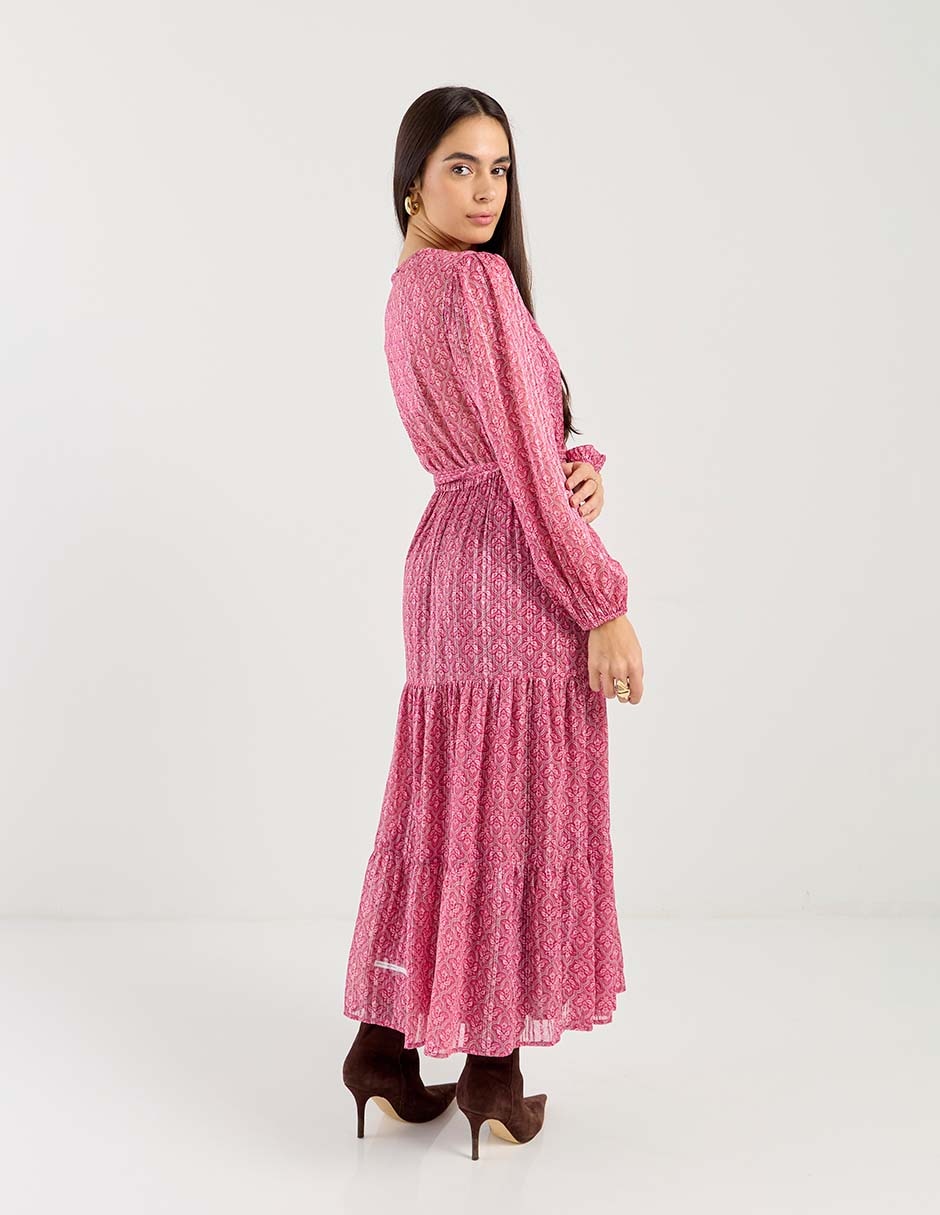 Vestido largo casual para mujer 5