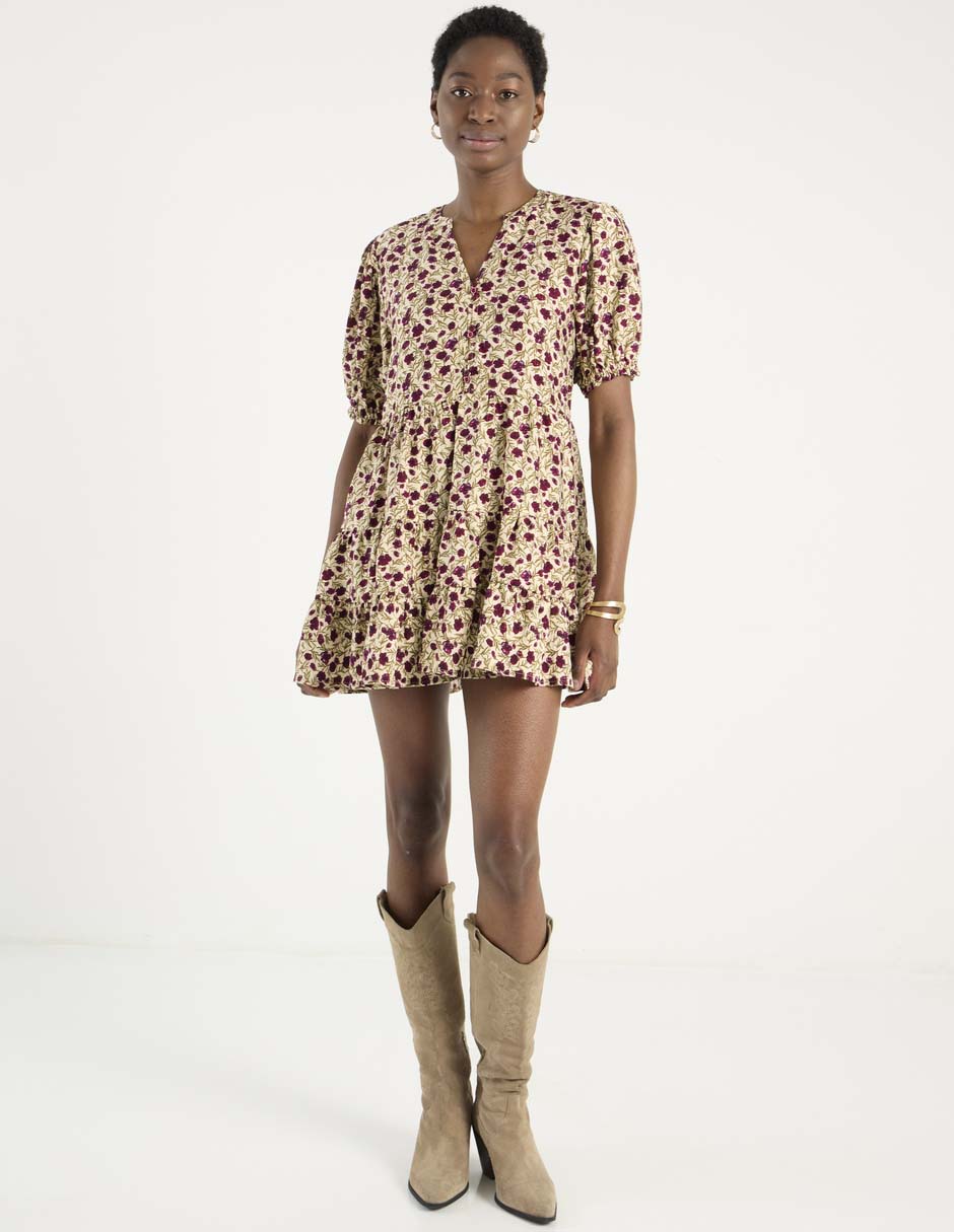 Vestido corto casual para mujer 1