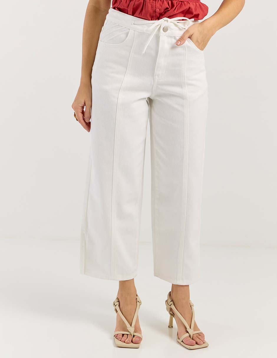 Jeans relaxed straight para mujer 1