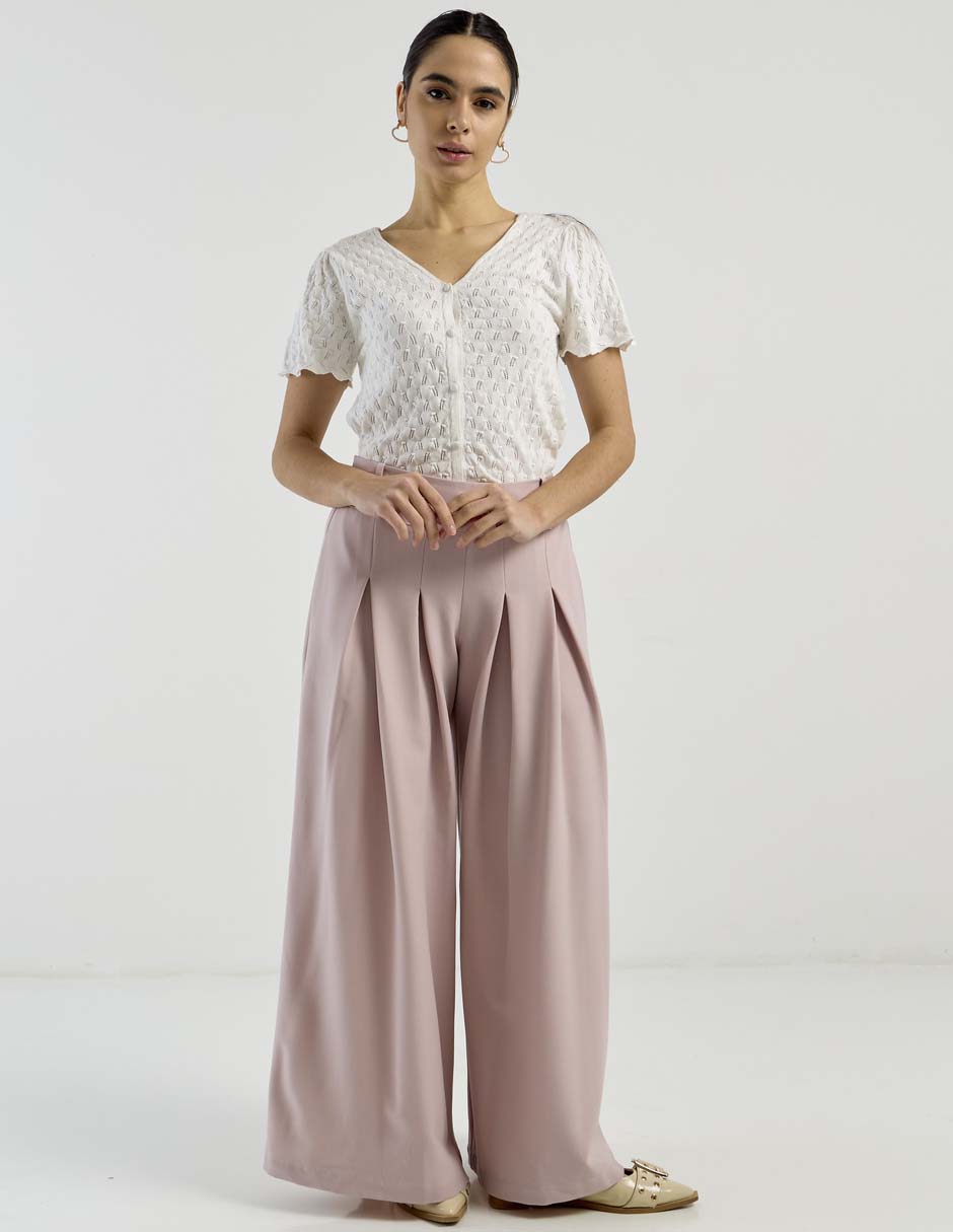 Pantalón amplio para mujer 8