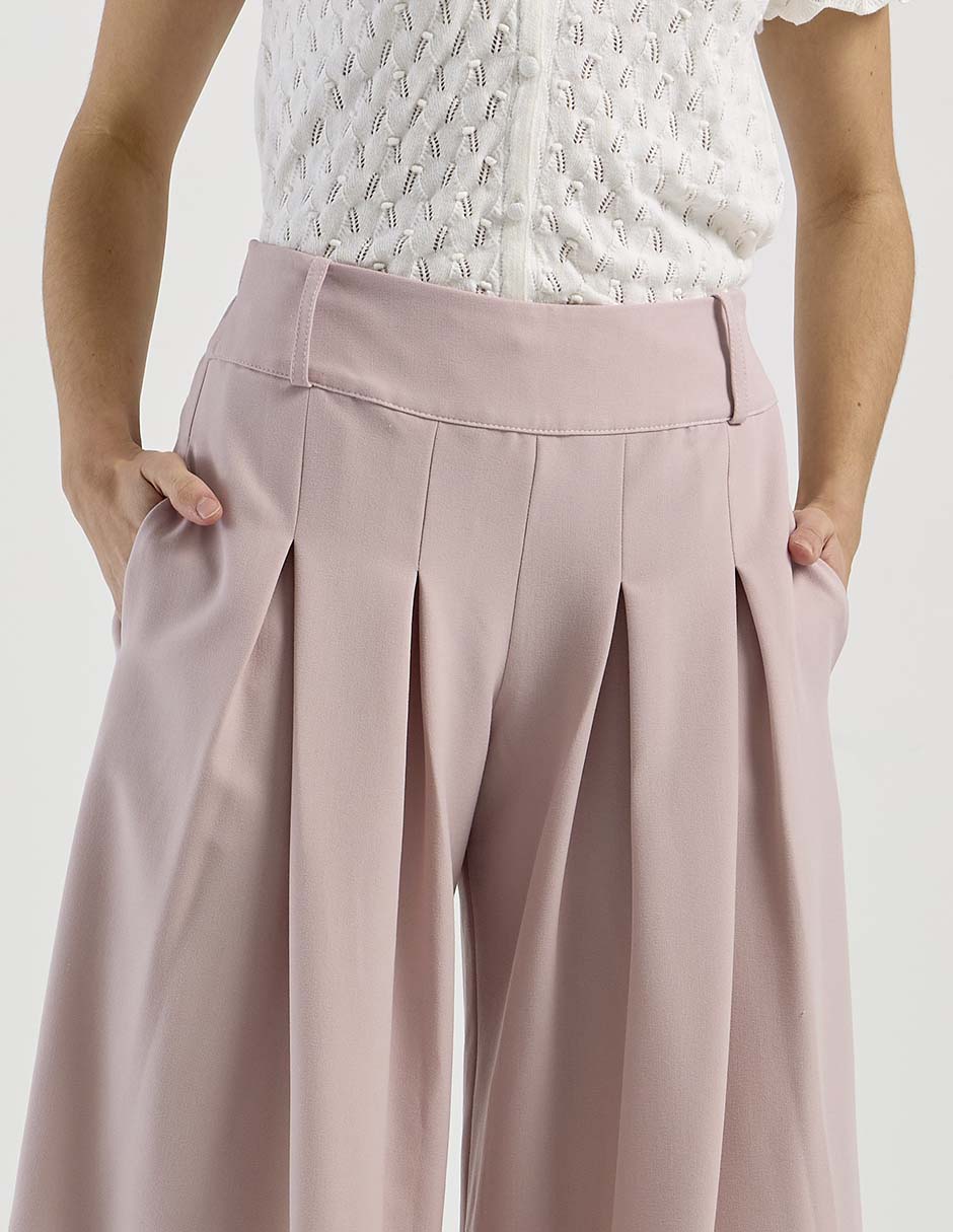 Pantalón amplio para mujer 10