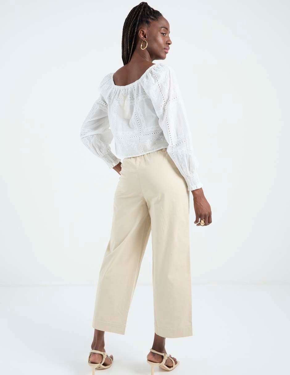 Pantalón relaxed straight para mujer 5