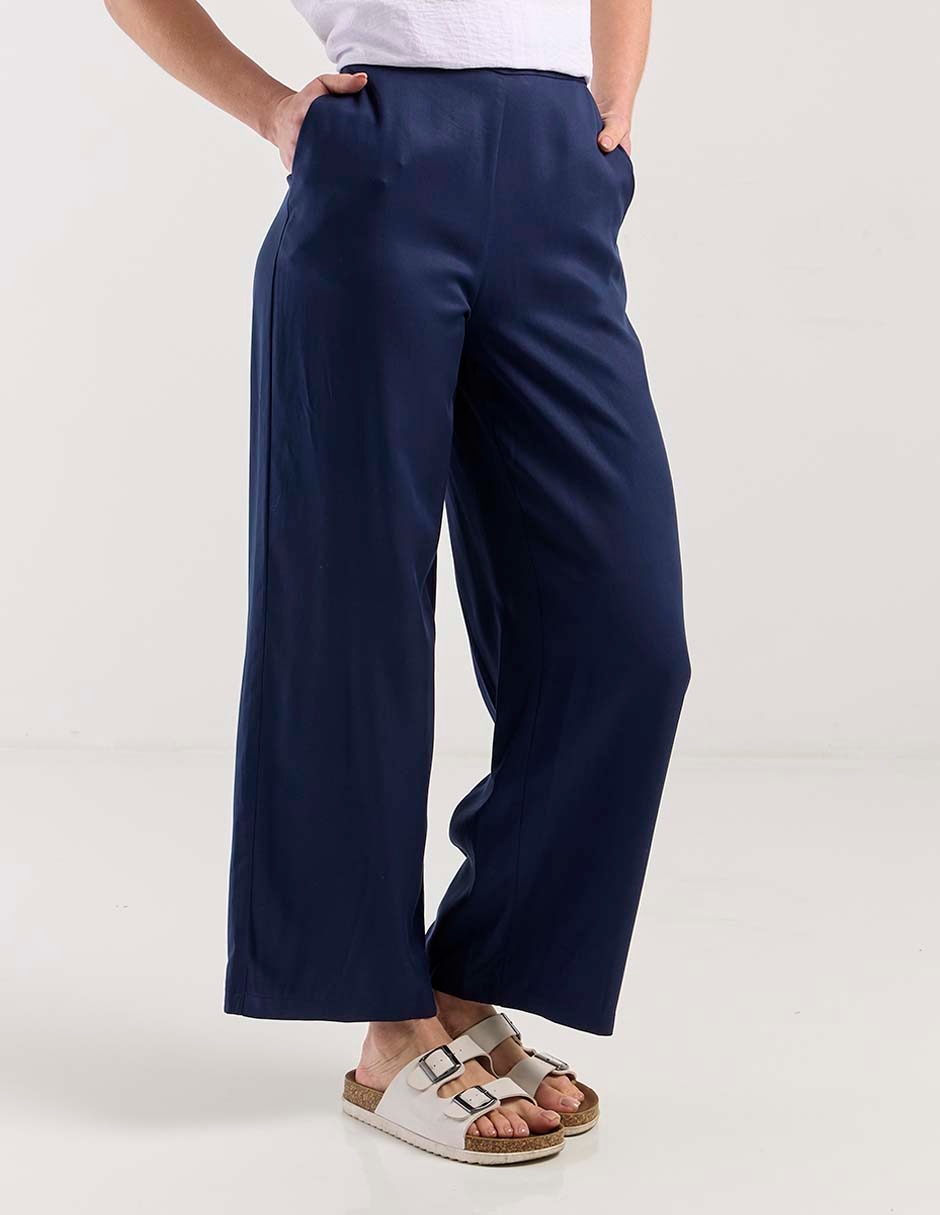 Pantalón relaxed amplio para mujer 1