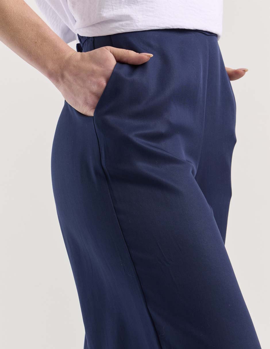 Pantalón relaxed amplio para mujer 7