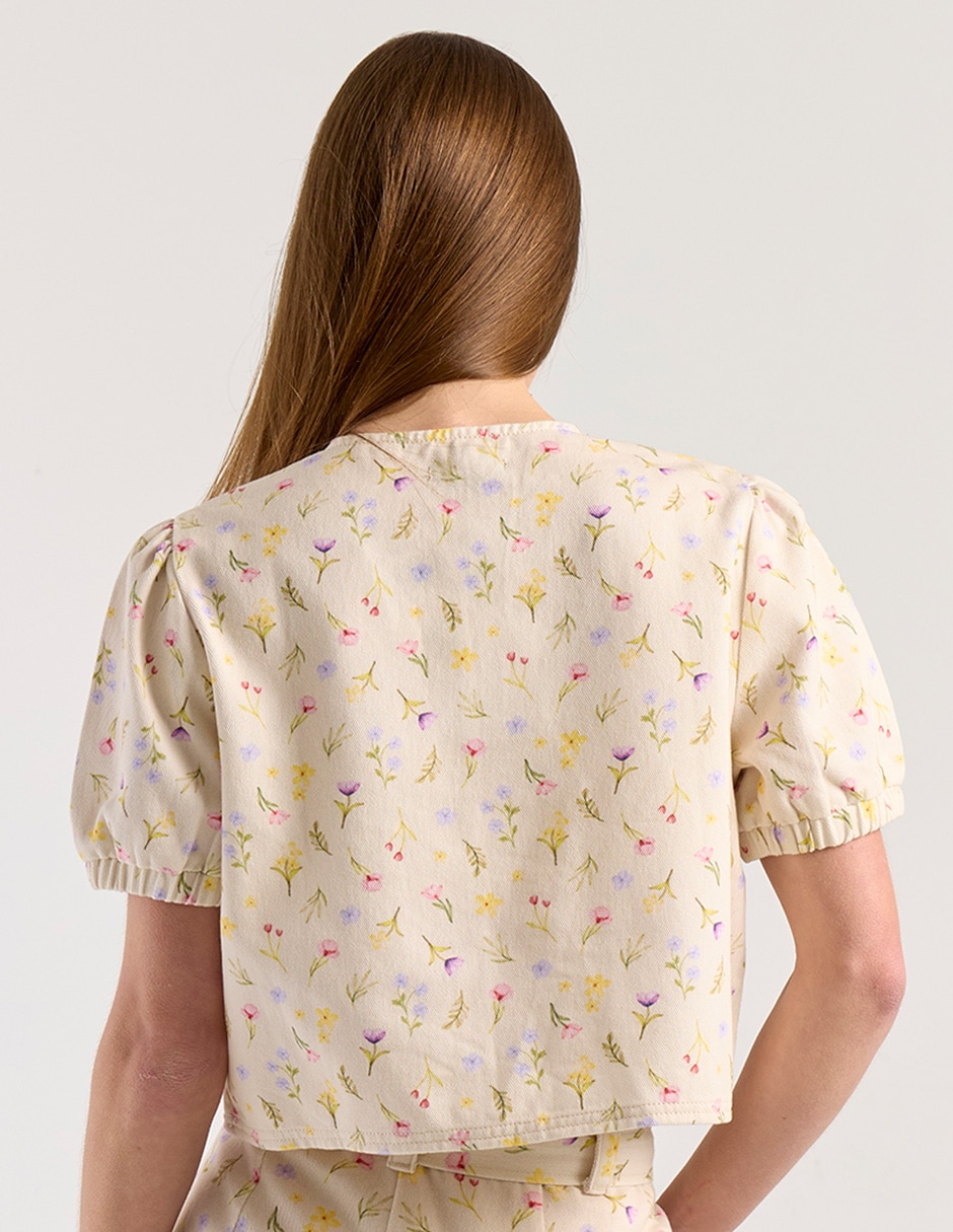 Blusa Petite Studio manga corta para mujer
