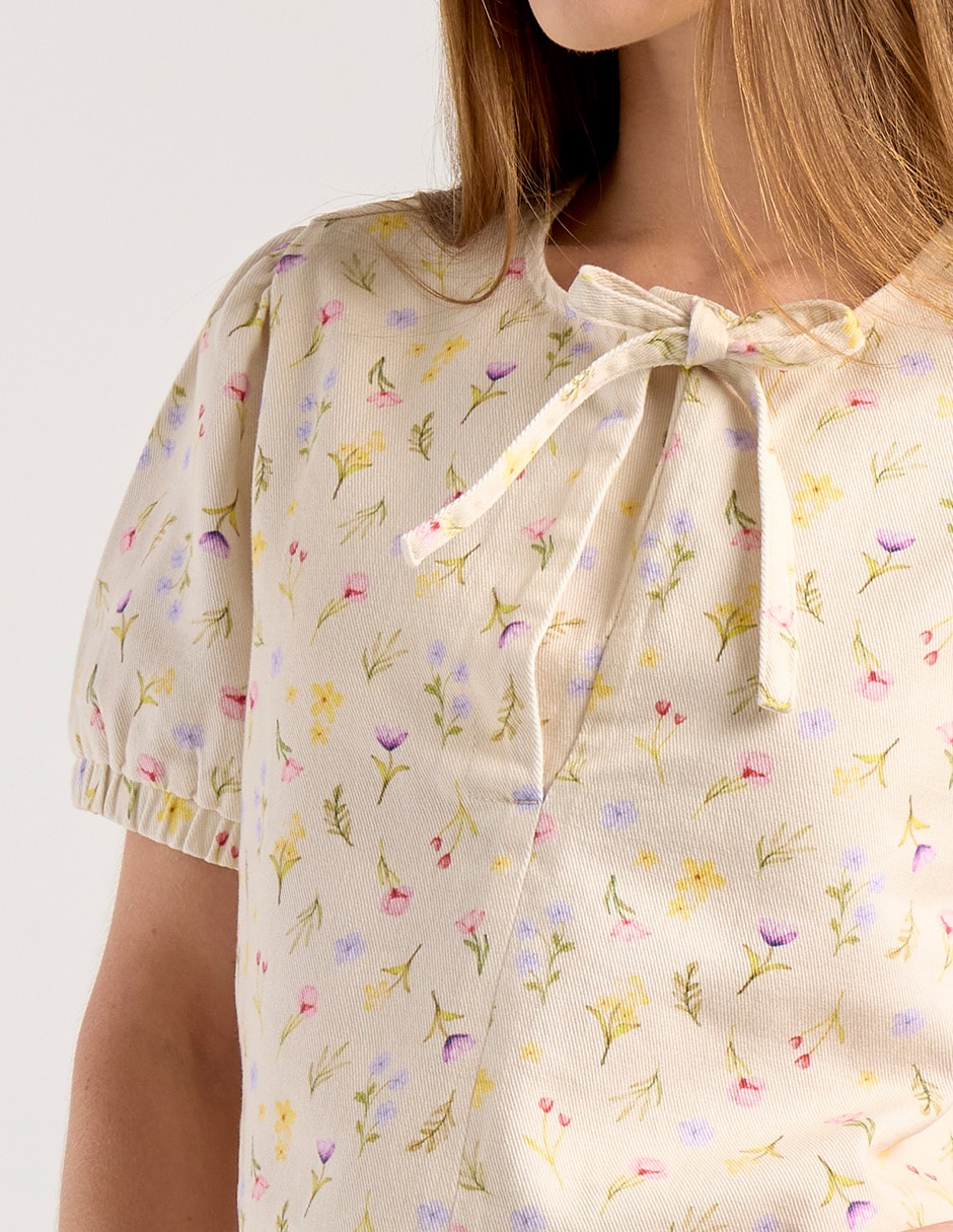 Blusa Petite Studio manga corta para mujer