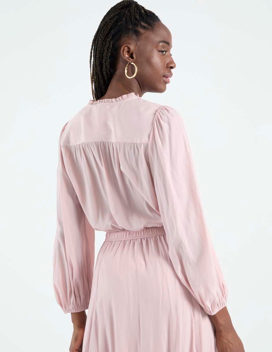 Blusa manga larga para mujer 6