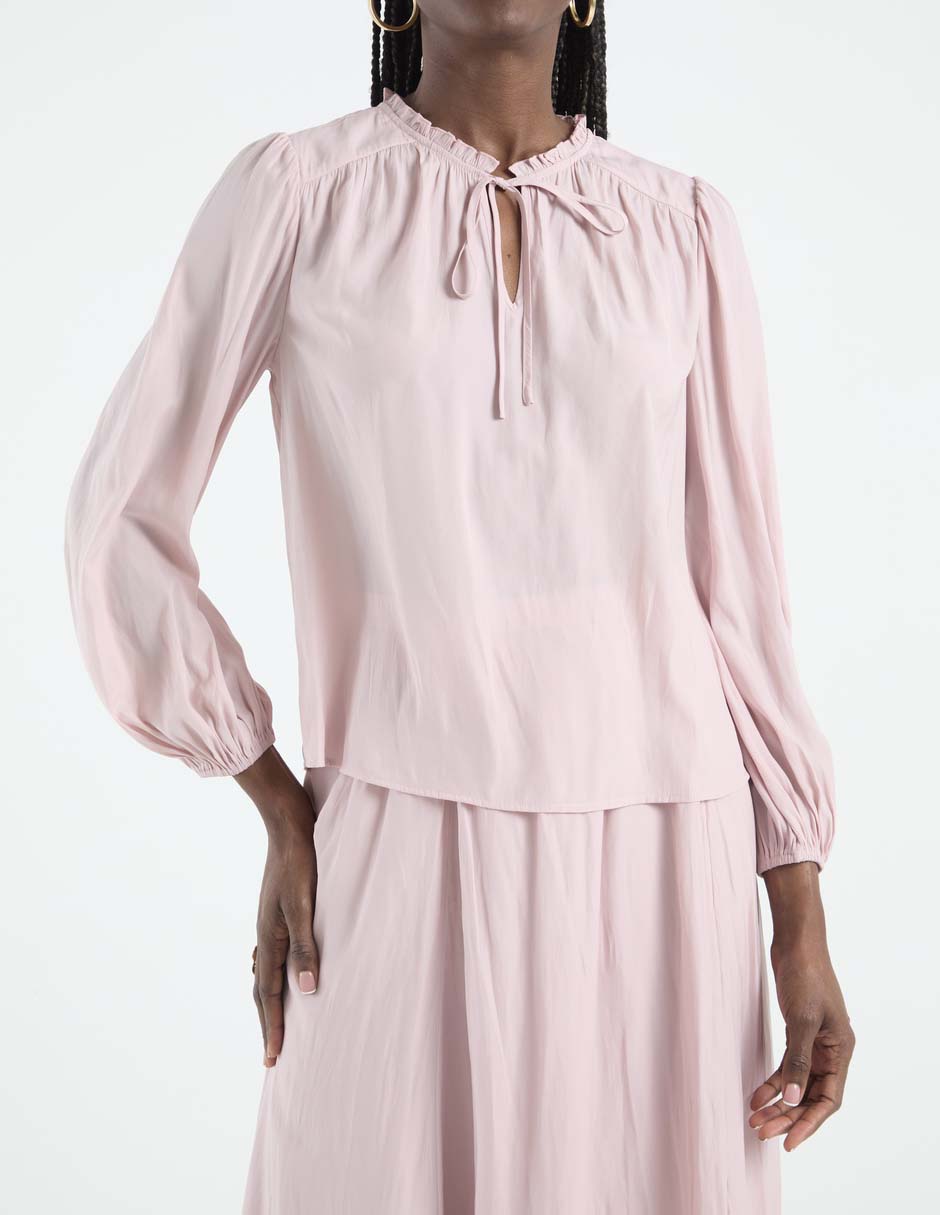 Blusa manga larga para mujer 9