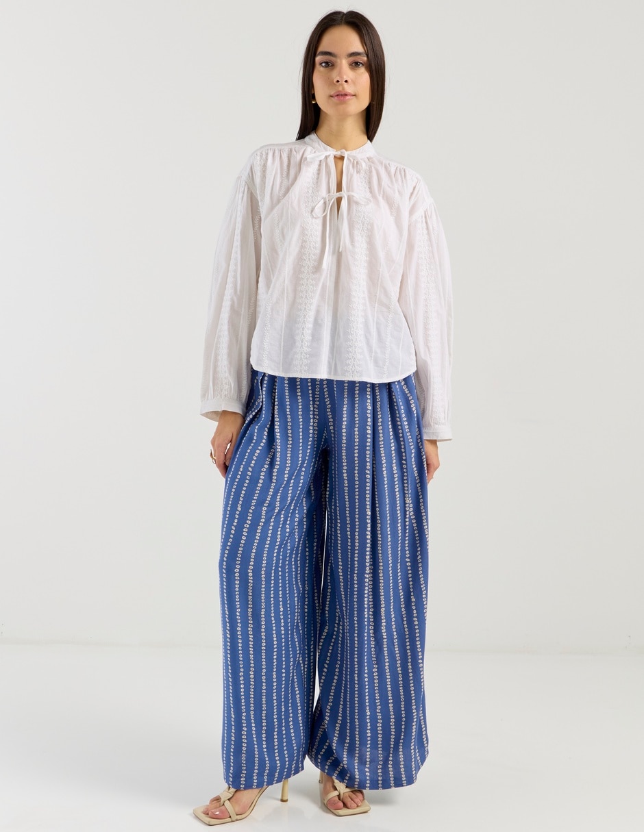 Blusa manga larga para mujer 6