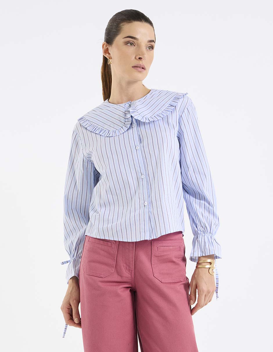 Blusa Petite Studio manga larga para mujer