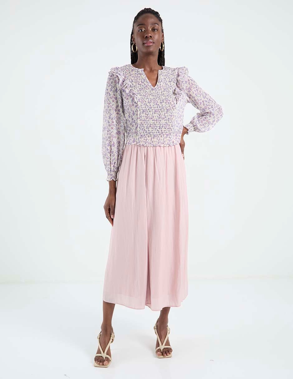 Blusa manga larga para mujer 6