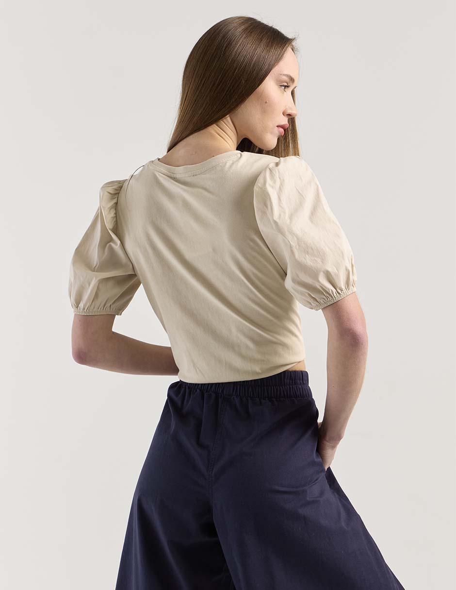 Blusa manga al codo para mujer 6