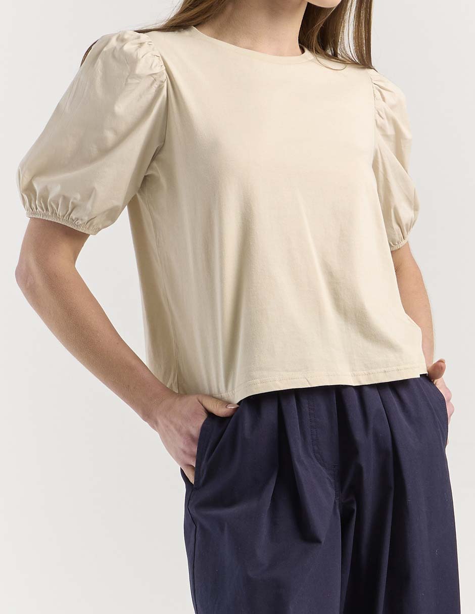 Blusa manga al codo para mujer 9