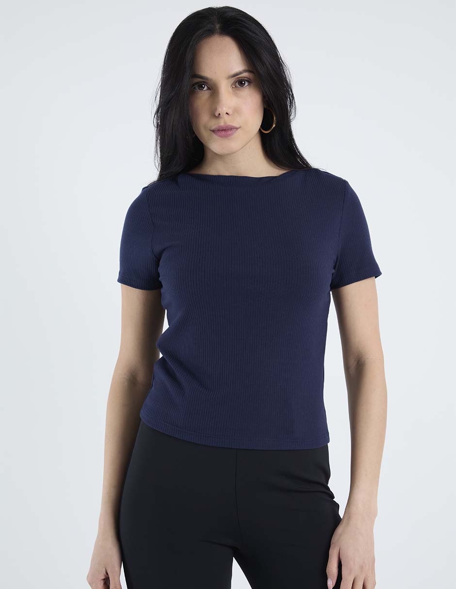 Blusa manga corta para mujer 1