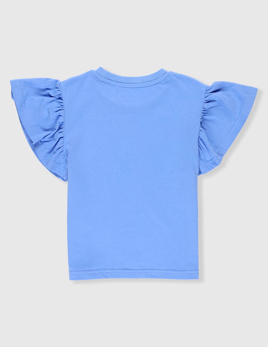 Playera manga corta para niña