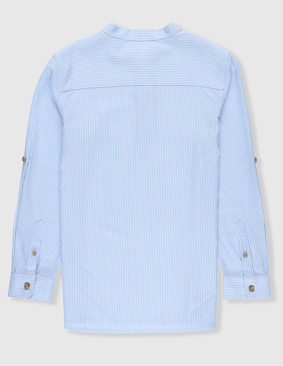 Camisa de vestir Piquenique manga larga para niño