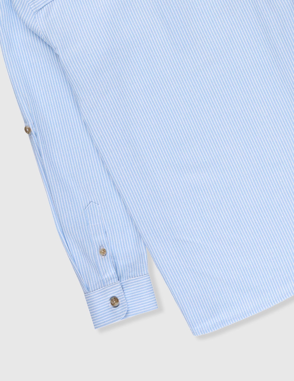 Camisa de vestir Piquenique manga larga para niño